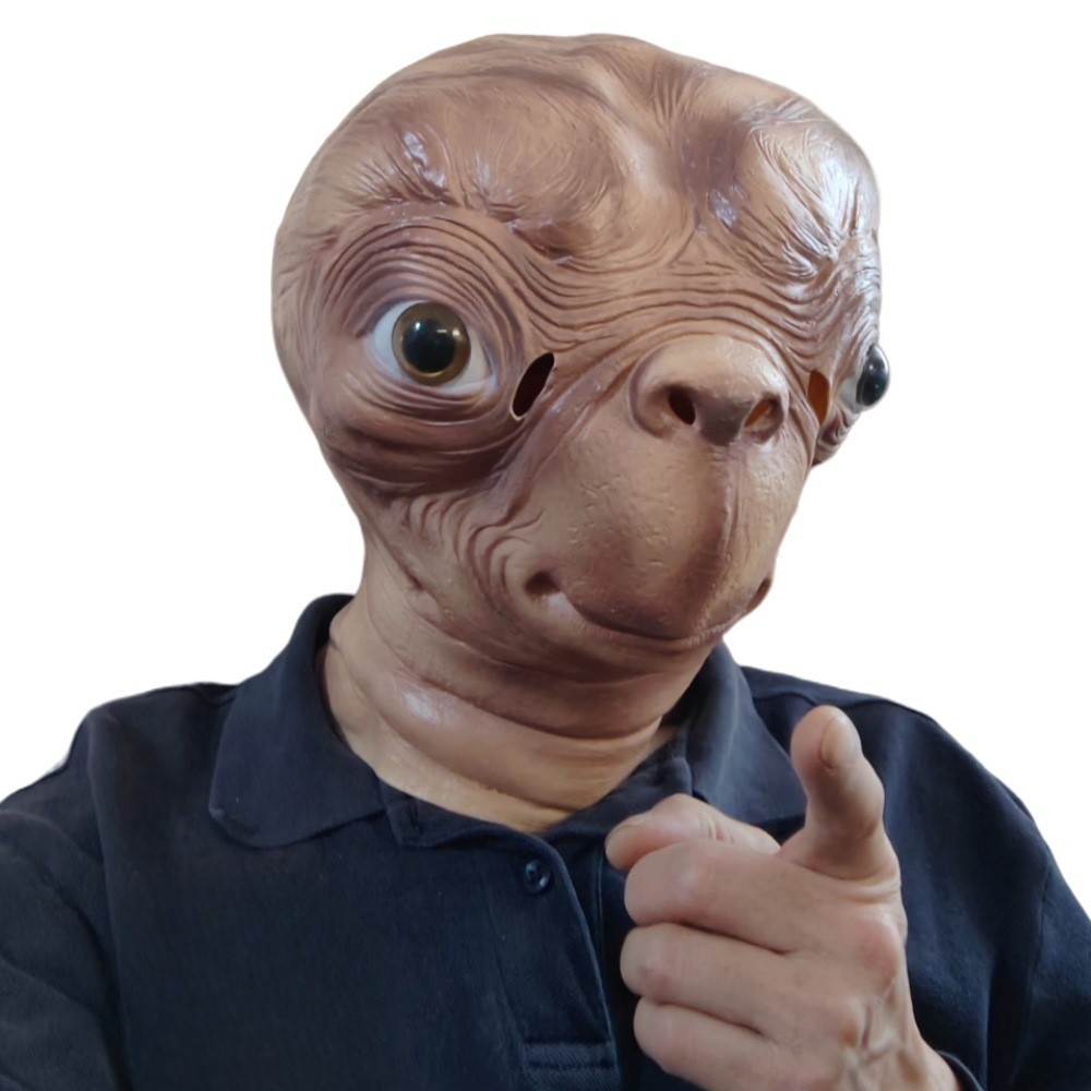 Latex Alien Mask Realistic - Masque en latex réaliste d'extraterrestre ET
