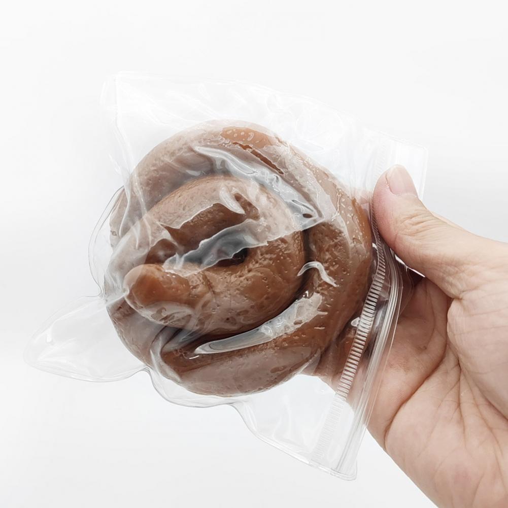 Fake Poop Gag Gift - Jouet en forme de caca artificiel,