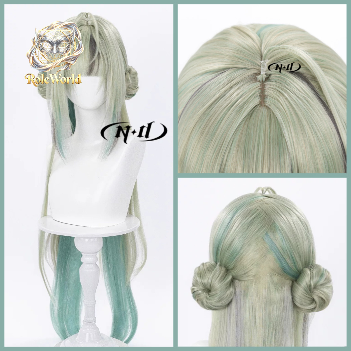 Anime Cosplay Wig Heat Resistant - Perruque Si Arknights Endfield Si Cosplay,