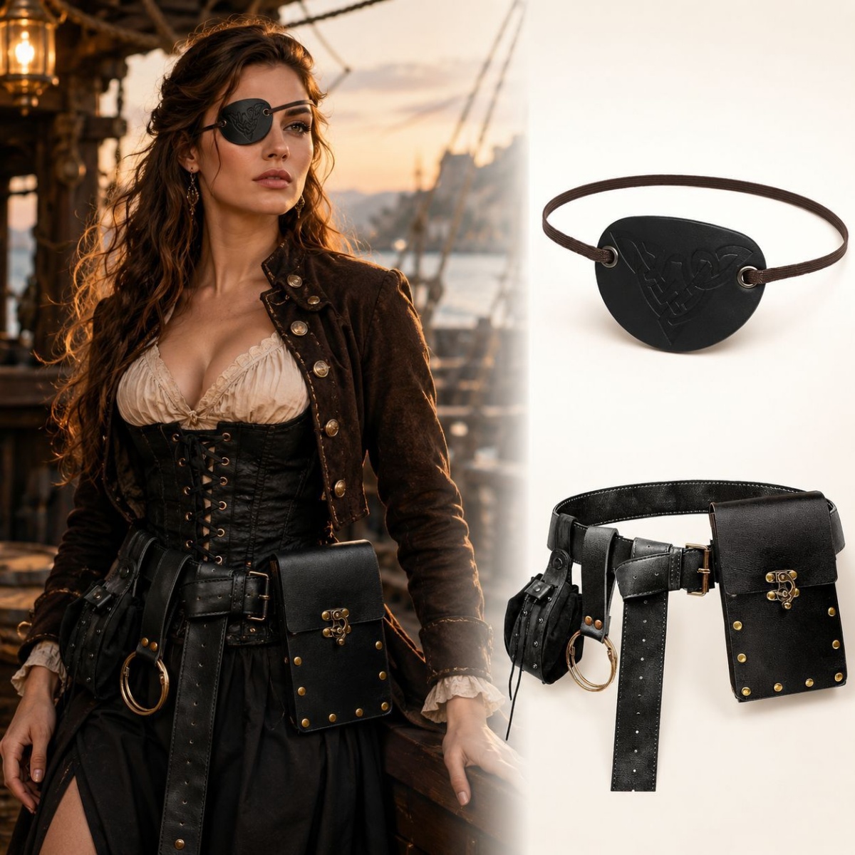 Ceintures, pochettes, masques  - Costumes avis et prix