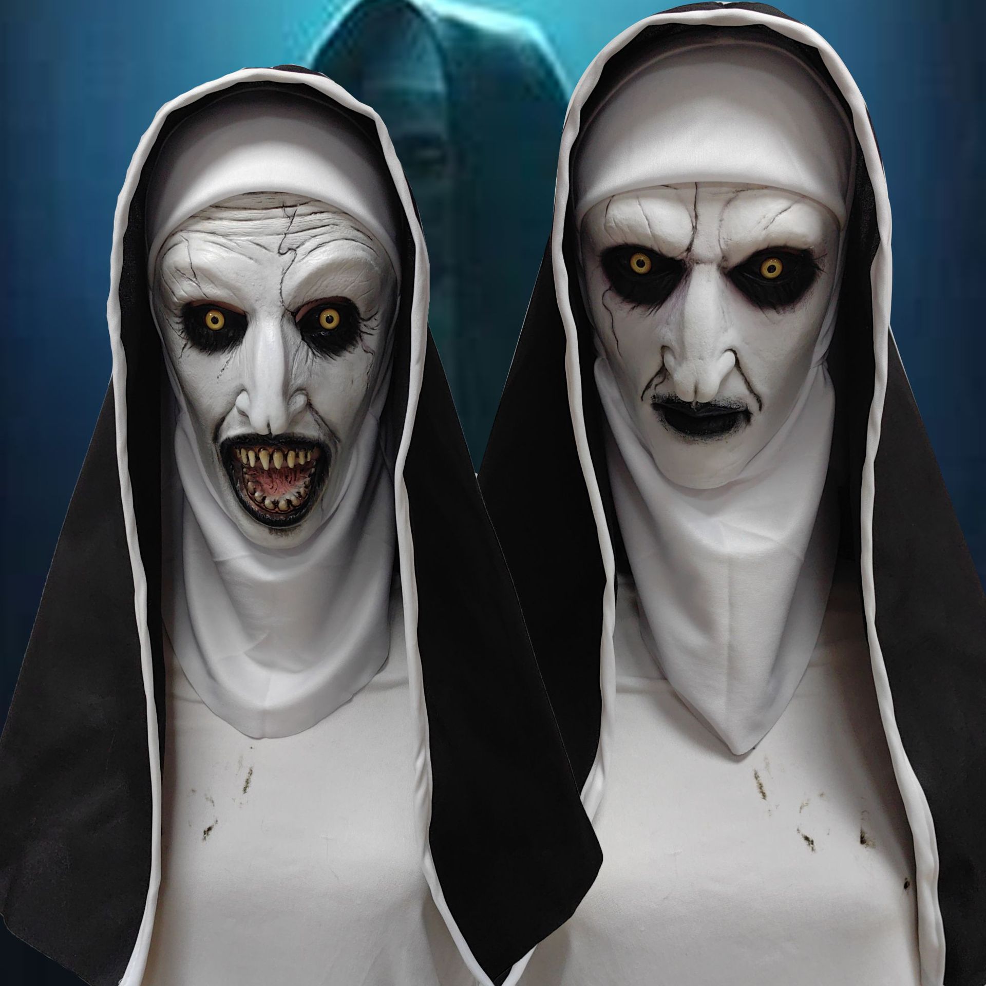 Masque de nonne effrayant pour - Led Purge Mask Halloween avis et prix