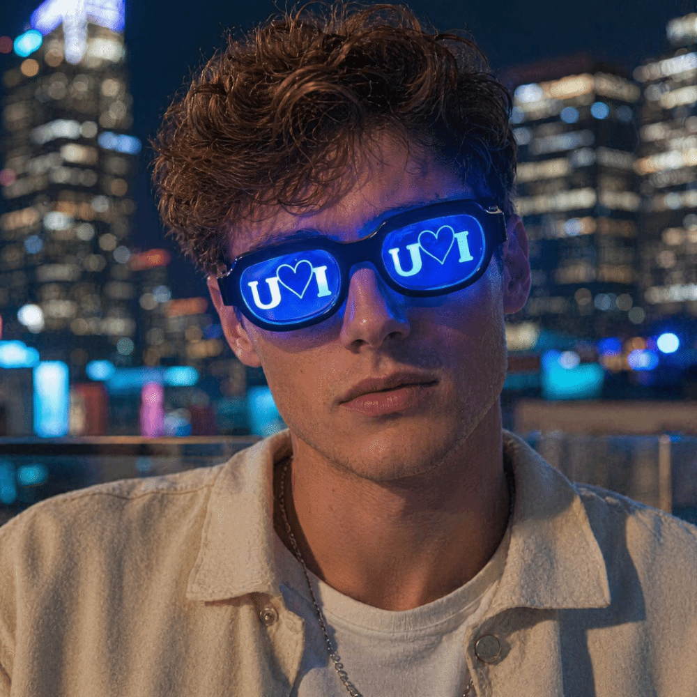Lunettes LED à Effets Spéciaux - Glow In The Dark Party Glasses avis et prix