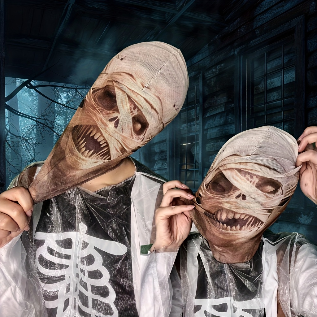 1 pièce Masque de momie en pat - Led Purge Mask Halloween avis et prix