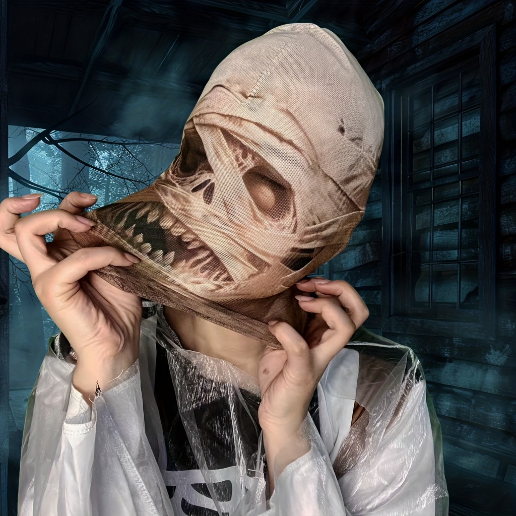 1 pièce Masque de momie en pat - Led Purge Mask Halloween avis et prix