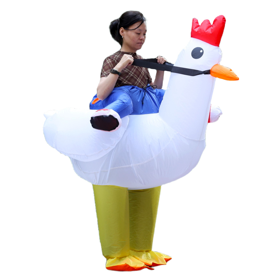 Déguisement gonflable de poule - Costumes avis et prix