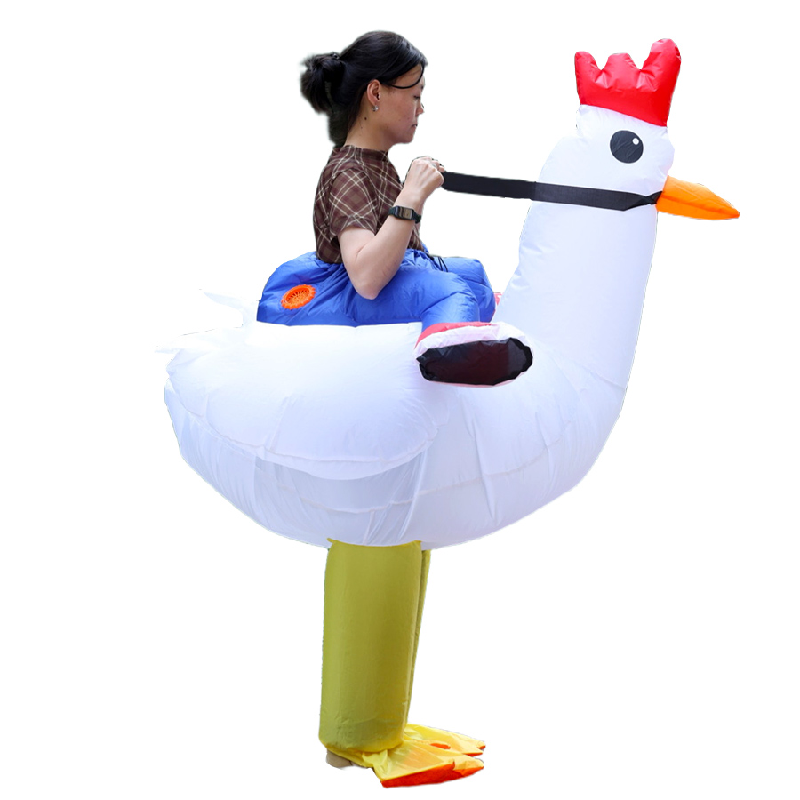 Déguisement gonflable de poule - Costumes avis et prix
