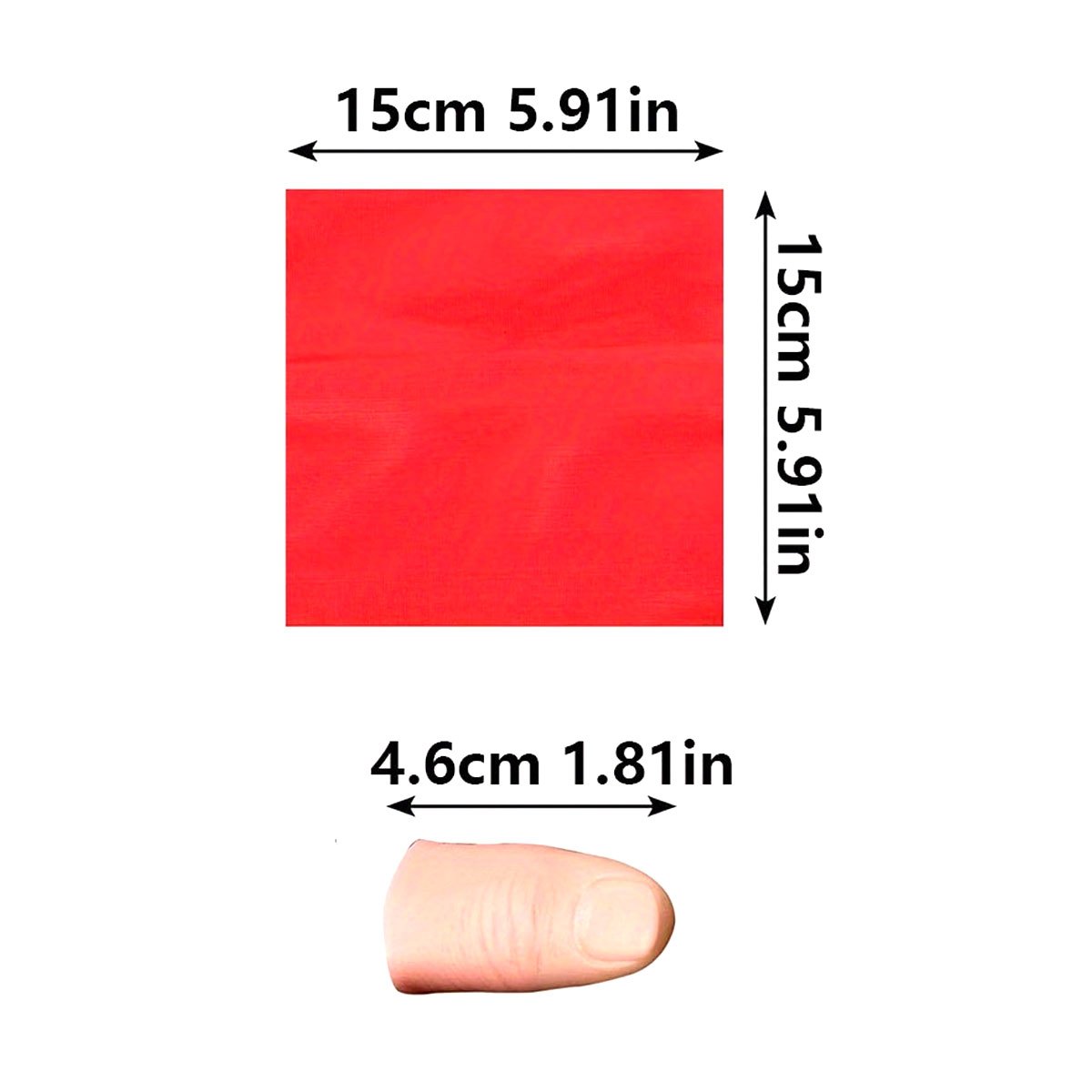 3 Sets Scarf-Vanish Thumb Tip  - Thumb Tip Magic Trick Set avis et prix
