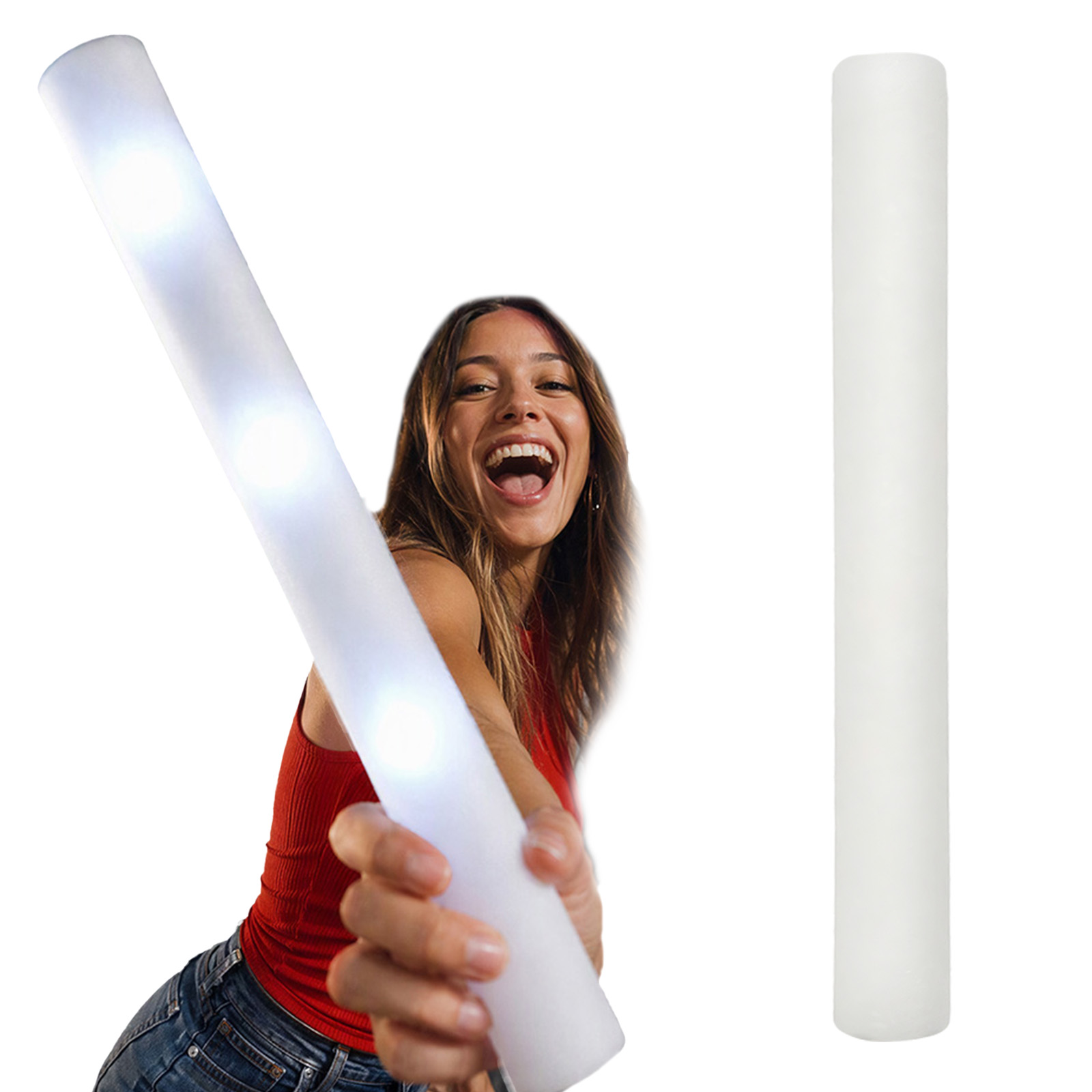 Bâtons lumineux LED réutilisab - Flashing Led Foam Sticks Party avis et prix