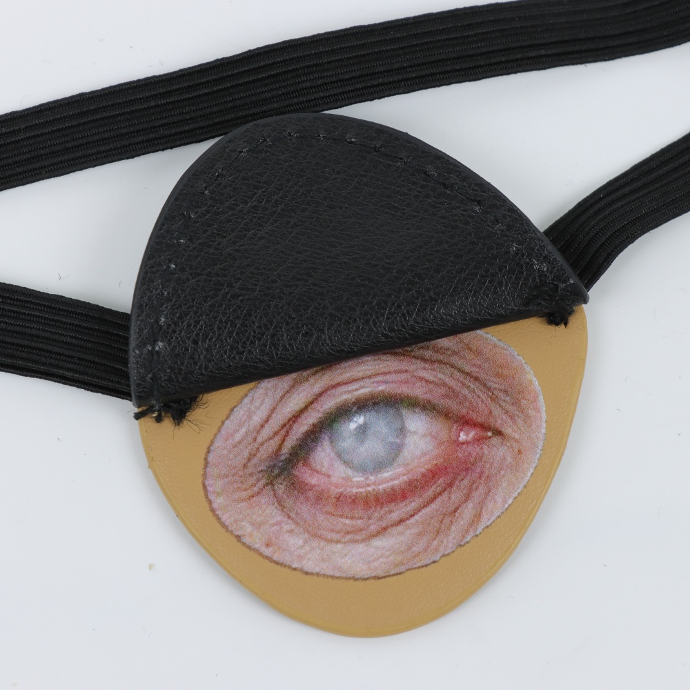 Cache-œil de pirate en cuir PU - Costumes avis et prix