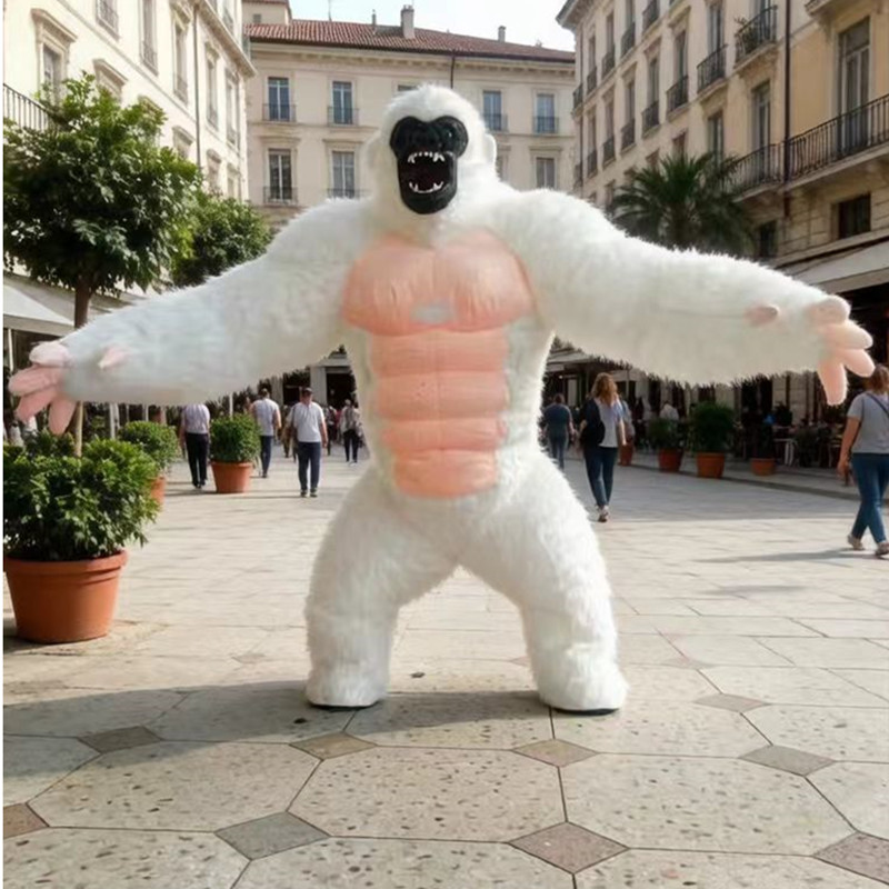 Costume de gorille de mascotte - Inflatable Dinosaur Costume Adult avis et prix