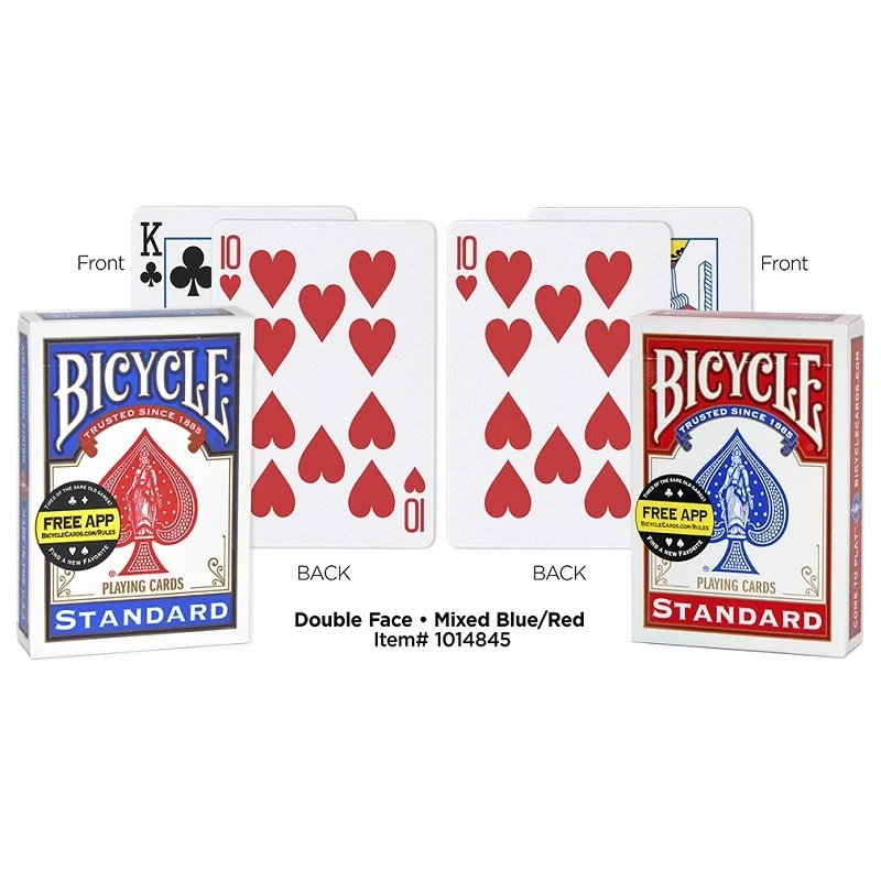 Cartes à jouer double face pou - Magic Tricks avis et prix