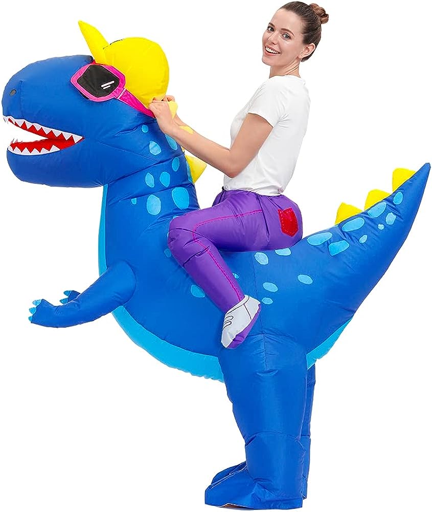 Costume de dinosaure gonflable - Inflatable Dinosaur Costume Adult avis et prix
